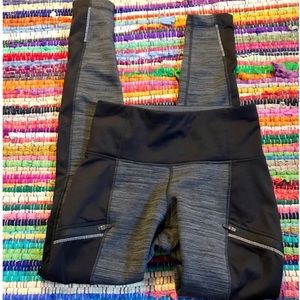 Athleta Fleece Lined Leggings